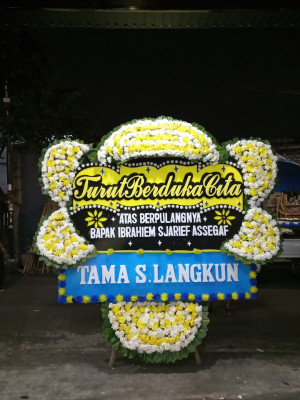 Papan Bunga Duka di Jagebob